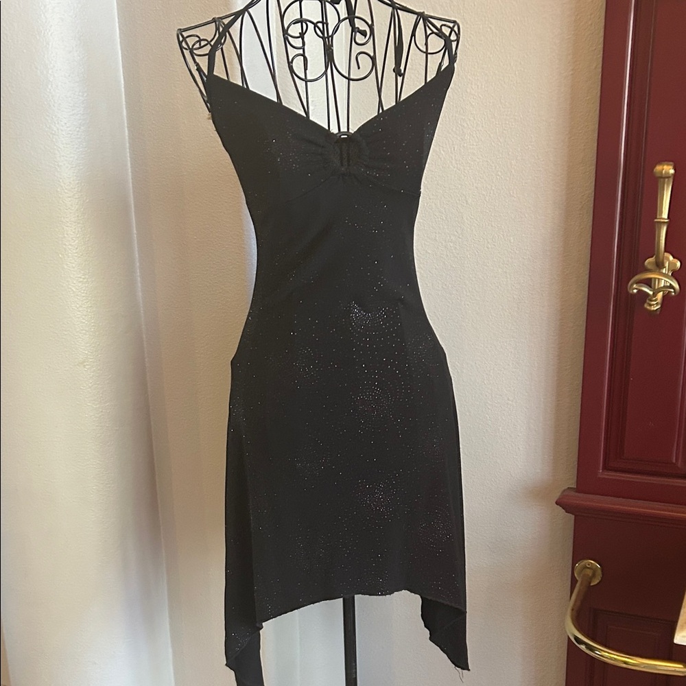 Elegant Black Evening- Cocktail Dress